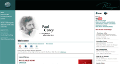 Desktop Screenshot of paulcarey.net